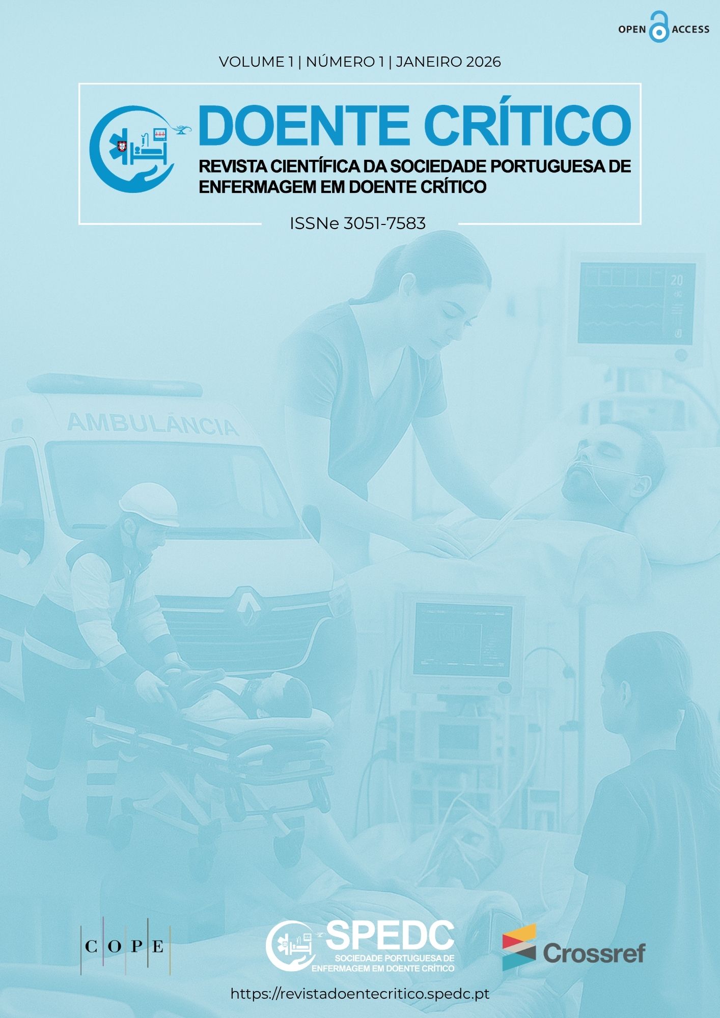 					Ver Vol. 1 N.º 1 (2026): Doente Crítico - Revista Científica da Sociedade Portuguesa de Enfermagem em Doente Crítico
				